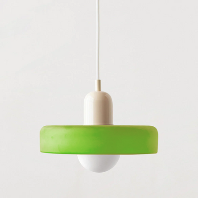 Bauhaus Pendant Light – A Fusion of Stained Glass Artistry & Modern Design