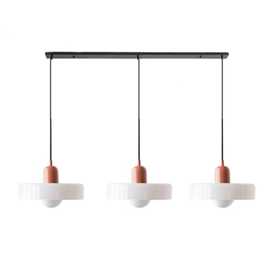 Simple Bauhaus Pendant Light – Minimalist Glass Hanging Lamp for Modern Interiors