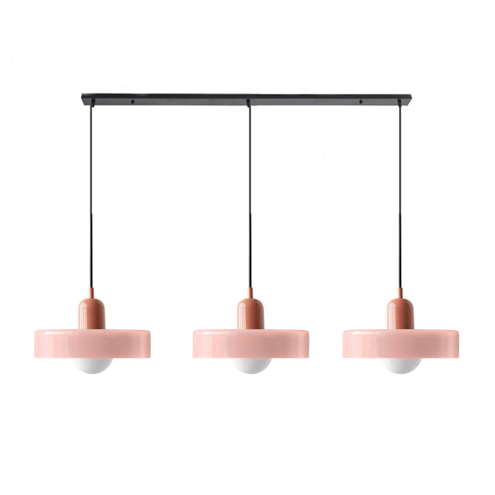 Simple Bauhaus Pendant Light – Minimalist Glass Hanging Lamp for Modern Interiors