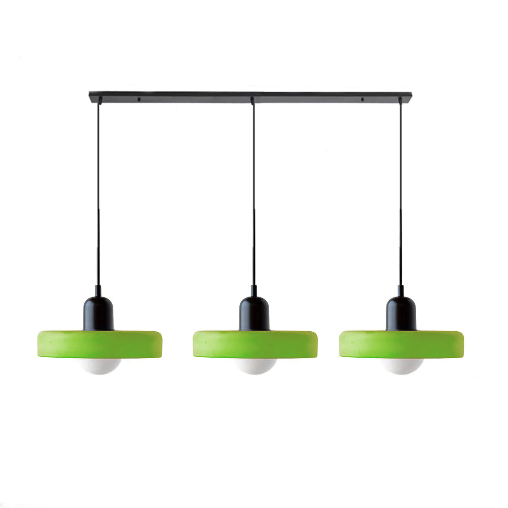 Simple Bauhaus Pendant Light – Minimalist Glass Hanging Lamp for Modern Interiors