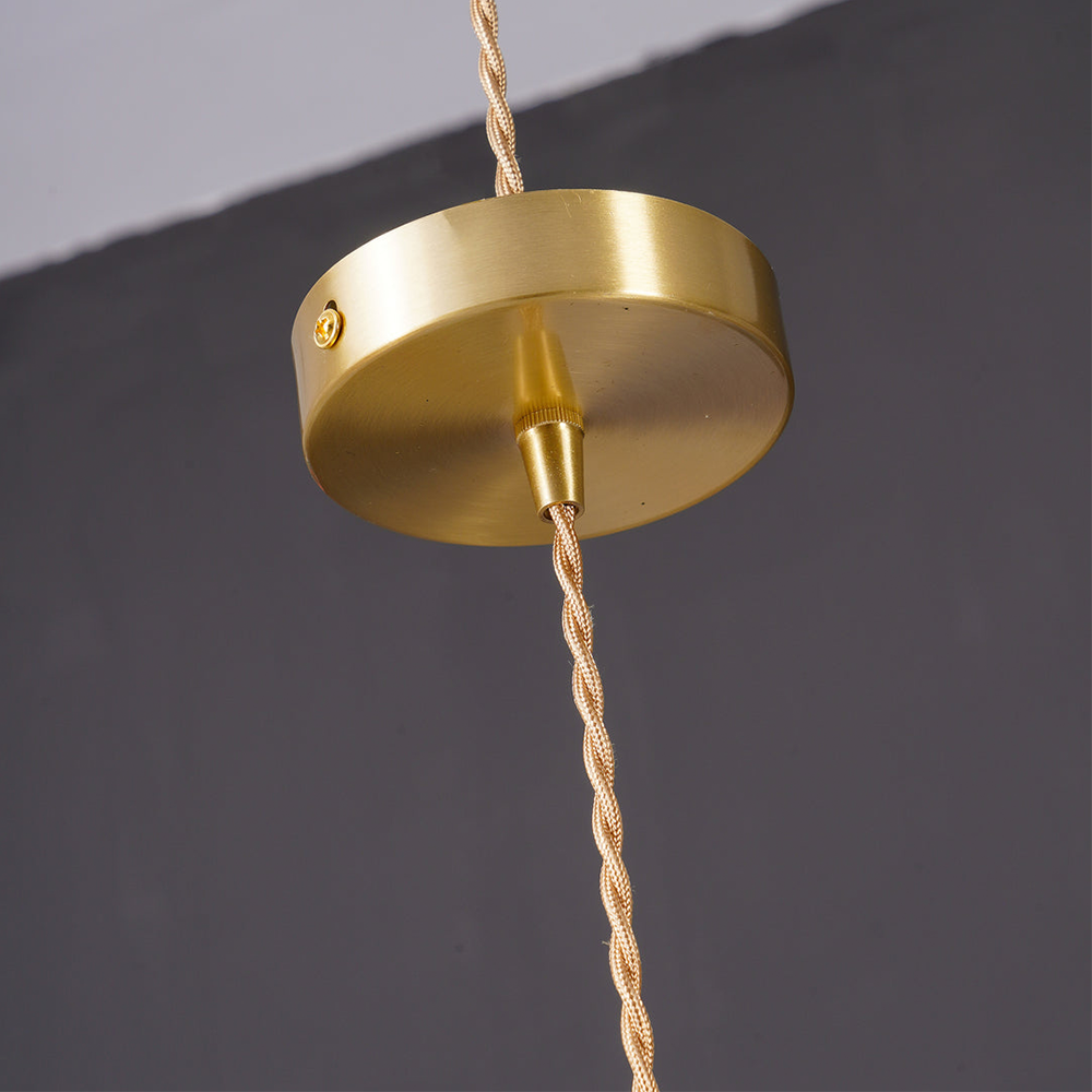 Floral Glass Pendant Light – Elegant LED Hanging Lamp for Sophisticated Interiors