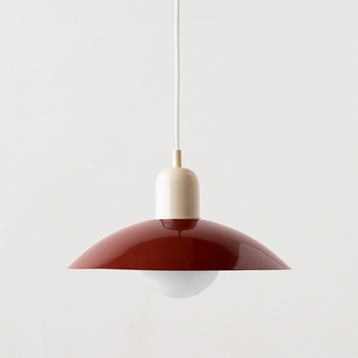 Macaron Pendant Light – Colourful Glass Shade for Modern Interiors