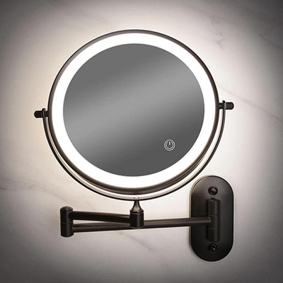 Rechargeable LED Makeup Mirror – Precision Clarity with Adjustable Lighting
