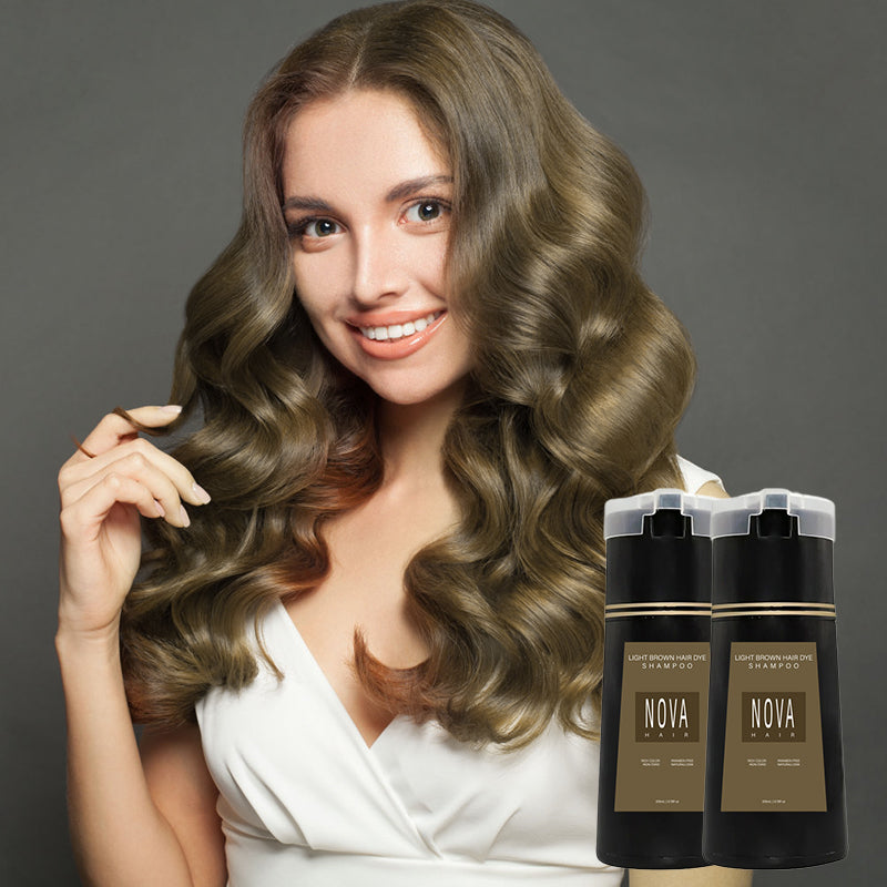 Instant Hair Color Shampoo – 10-Minute Natural Hair Dye Without Damage
