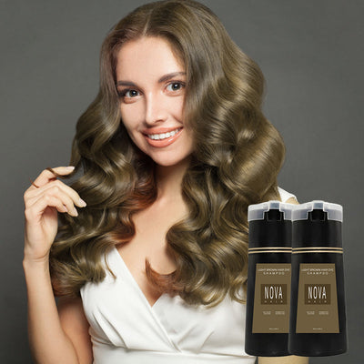 Instant Hair Color Shampoo – 10-Minute Natural Hair Dye Without Damage