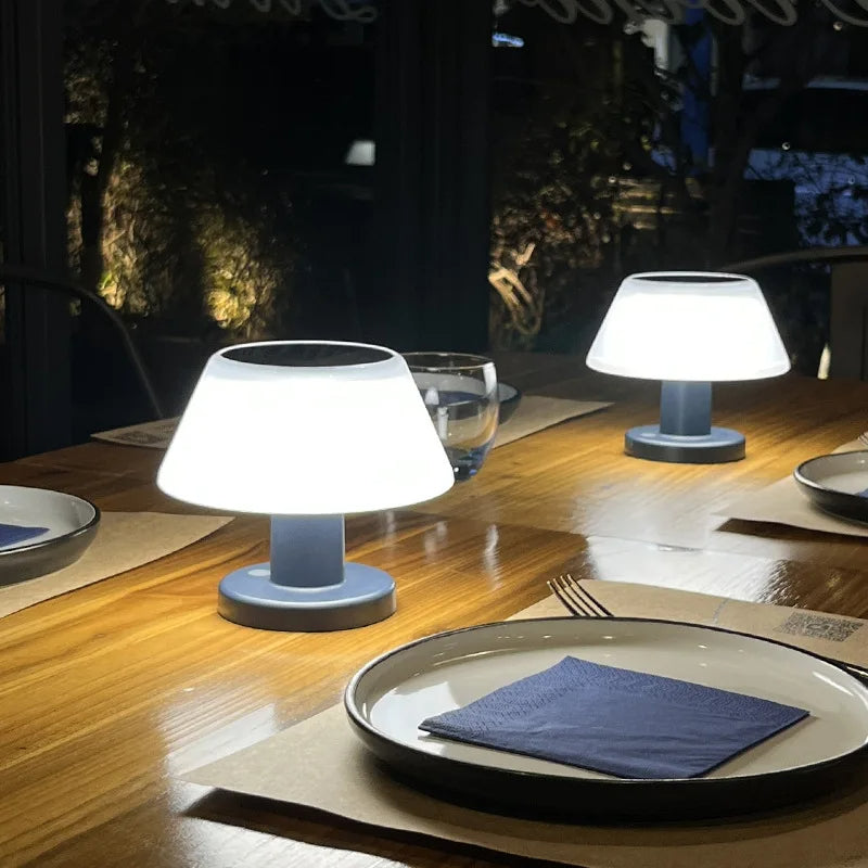 Solari Solar Table Lamp – Stylish, Sustainable & Wireless LED Light