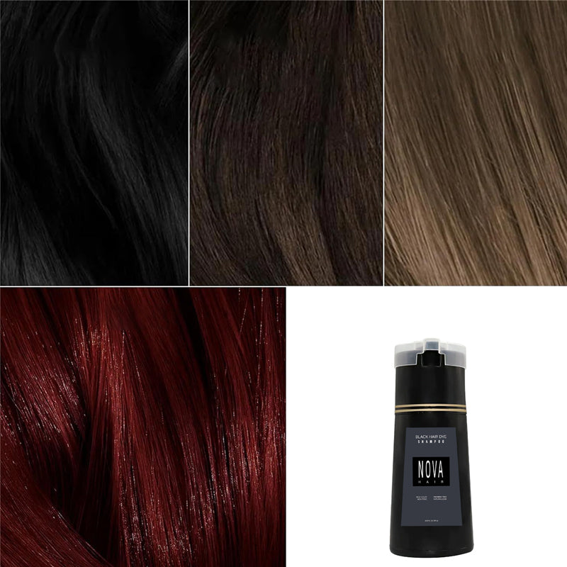 Instant Hair Color Shampoo – 10-Minute Natural Hair Dye Without Damage