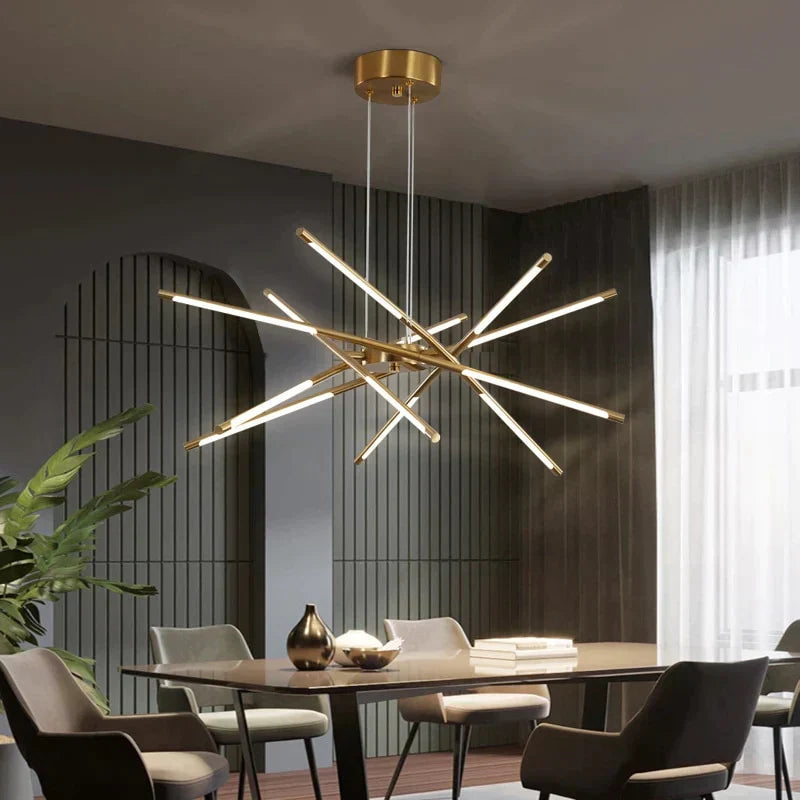 Spider Chandelier – Modern Industrial Ceiling Light for a Bold Statement