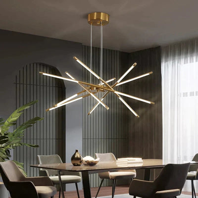 Spider Chandelier – Modern Industrial Ceiling Light for a Bold Statement