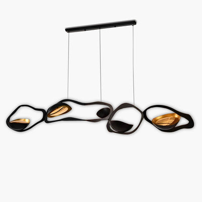 Modern Artistic Pendant Light – Sculptural LED Ceiling Fixture with Dimmable Option