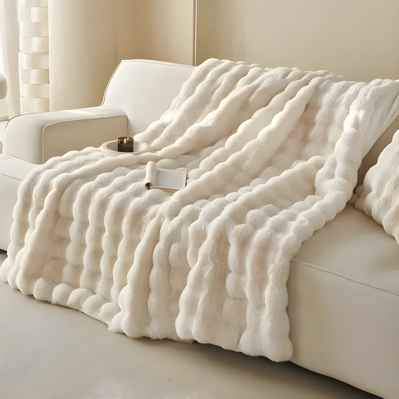 Fluff Bubble Blanket – Luxurious Comfort for Your Bedroom