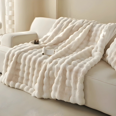 Fluff Bubble Blanket – Luxurious Comfort for Your Bedroom