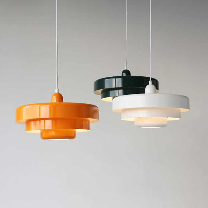 Vintage Multi-Layered Pendant Light – A Fusion of Modern Elegance & Retro Charm