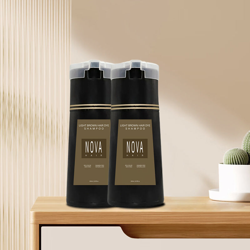 Instant Hair Color Shampoo – 10-Minute Natural Hair Dye Without Damage