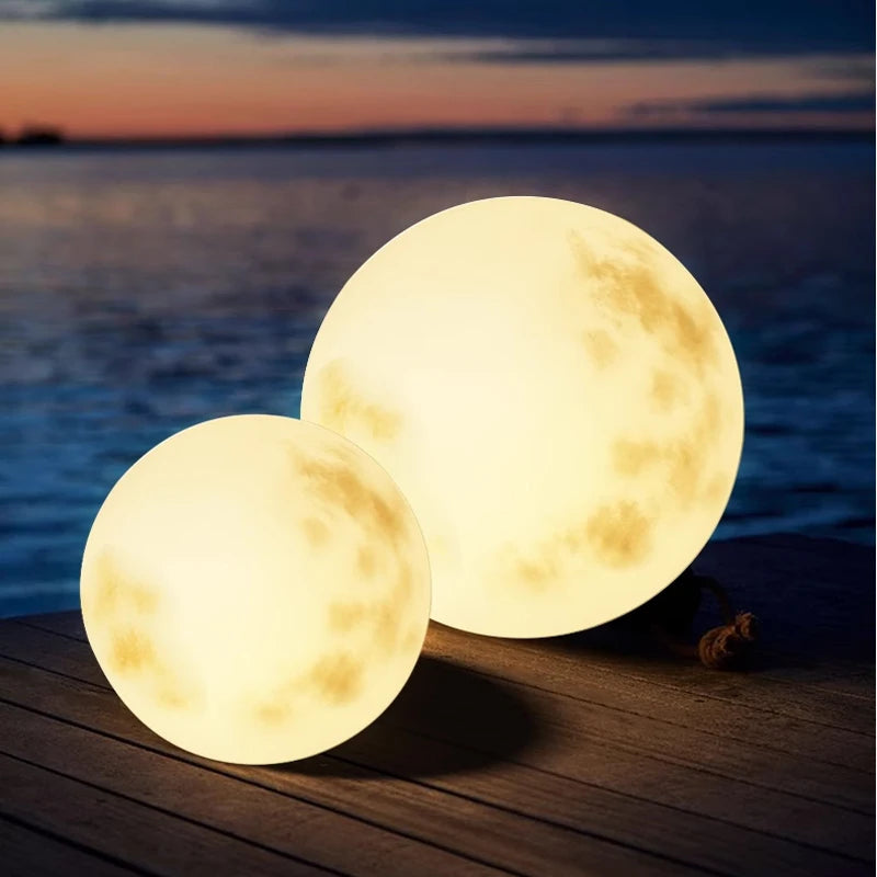 Moonlight Garden Lamp – Enchanting Outdoor Illumination with a Celestial Glow