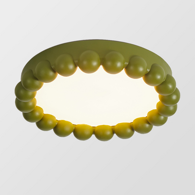 Molina LED Ceiling Light – Modern Resin & Acrylic Design with 3-Step Dimming