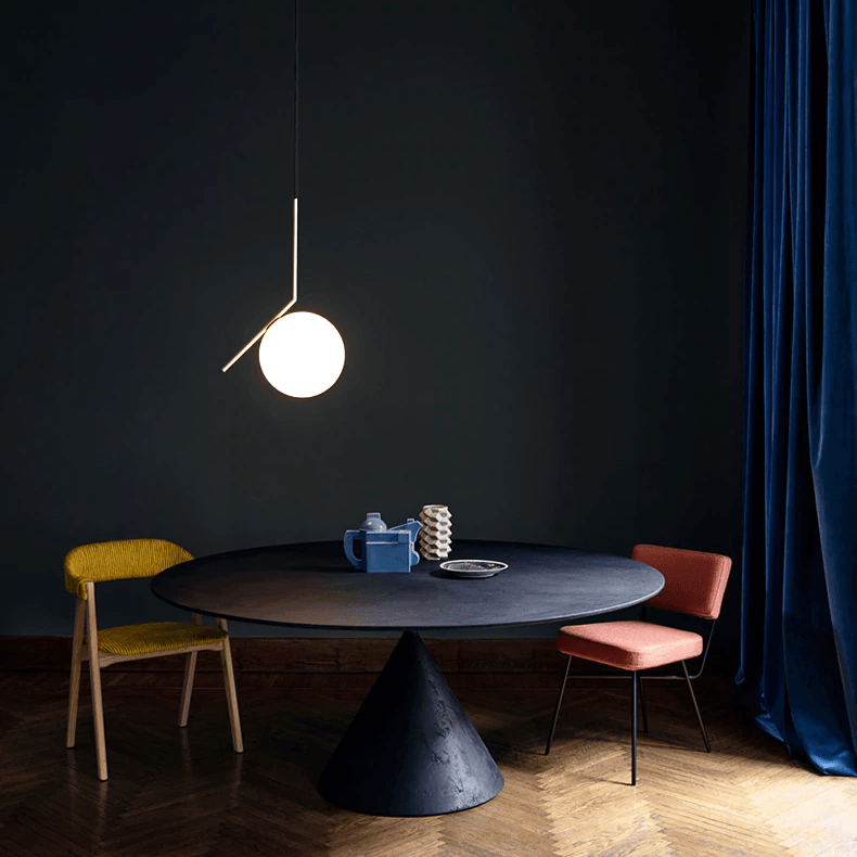 Elegant Drop Pendant Lights – Modern Brass Hanging Lamp for a Luxurious Touch