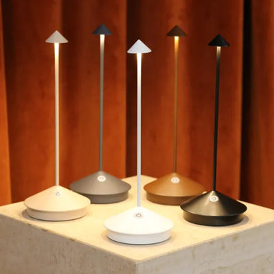 Modern Wireless LED Table Lamp – Adjustable, Waterproof & Rechargeable