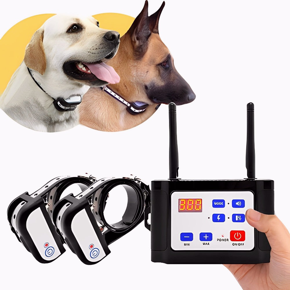 2-in-1 Wireless Dog Fence & Training Collar – Safety and Training Simplified