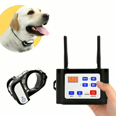 2-in-1 Wireless Dog Fence & Training Collar – Safety and Training Simplified