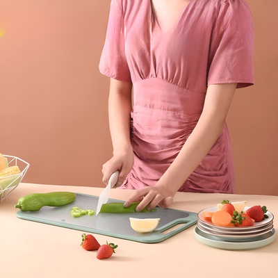 Double-Sided Cutting Board – Elevate Your Kitchen Efficiency & Hygiene