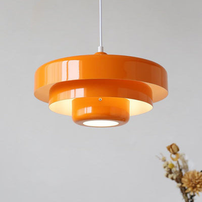 Vintage Multi-Layered Pendant Light – A Fusion of Modern Elegance & Retro Charm