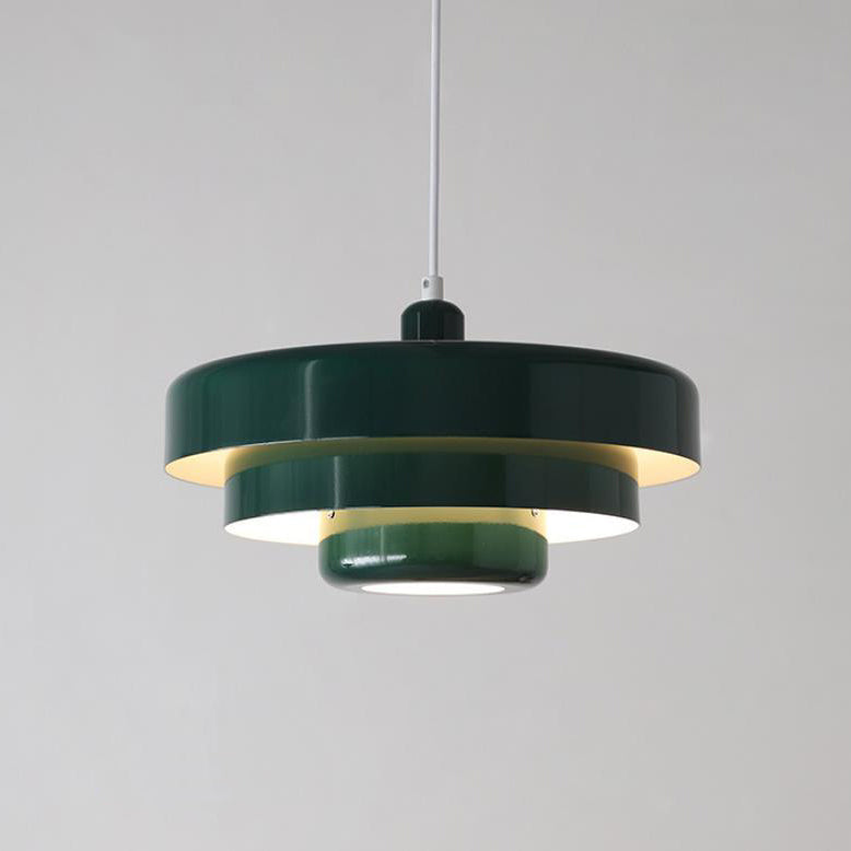 Vintage Multi-Layered Pendant Light – A Fusion of Modern Elegance & Retro Charm