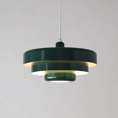 Vintage Multi-Layered Pendant Light – A Fusion of Modern Elegance & Retro Charm