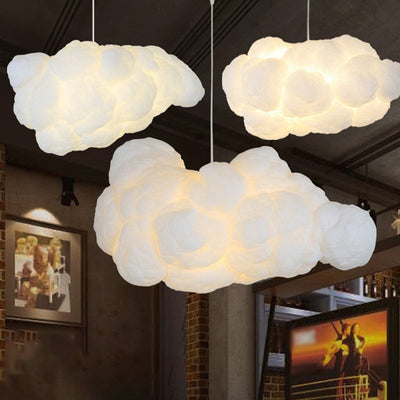 Modern White Pendant Light – Elegant Double Shade Design for Your Bedroom