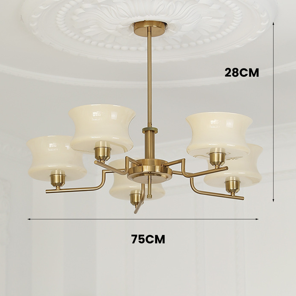Vintage Charm with a Modern Twist – The Hoveder Chandelier