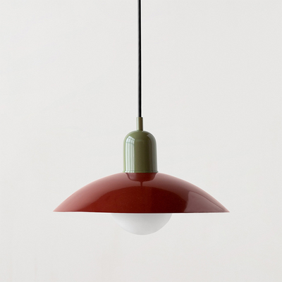 Macaron Pendant Light – Colourful Glass Shade for Modern Interiors