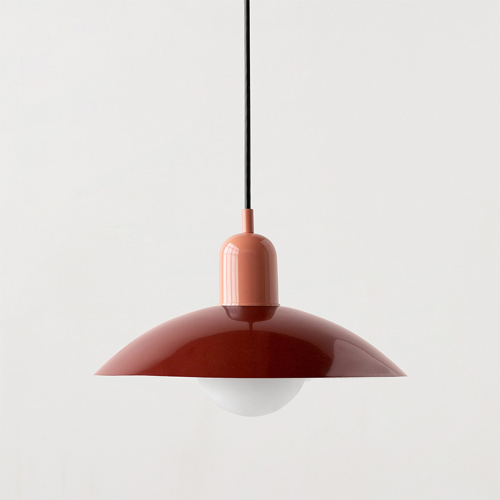 Macaron Pendant Light – Colourful Glass Shade for Modern Interiors