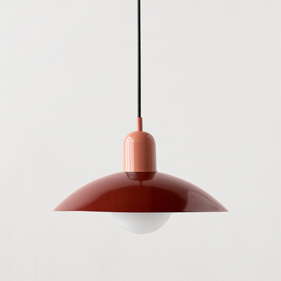 Macaron Pendant Light – Colourful Glass Shade for Modern Interiors