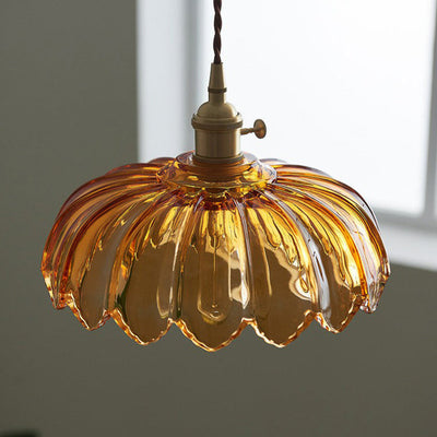 Modern Bubble Glass Pendant Light – Elegant Glow with Crystal Clarity