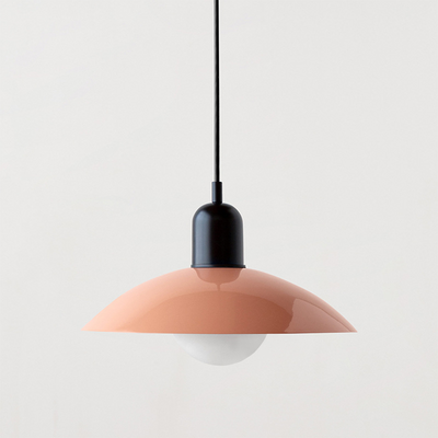 Macaron Pendant Light – Colourful Glass Shade for Modern Interiors