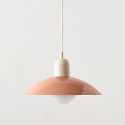 Macaron Pendant Light – Colourful Glass Shade for Modern Interiors