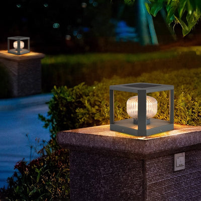Solar Lume Outdoor Light – Elegant & Weatherproof Solar-Powered Lamp