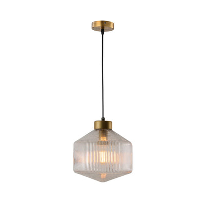 Modernism Drum Pendant Light – Elegant Glass Hanging Fixture