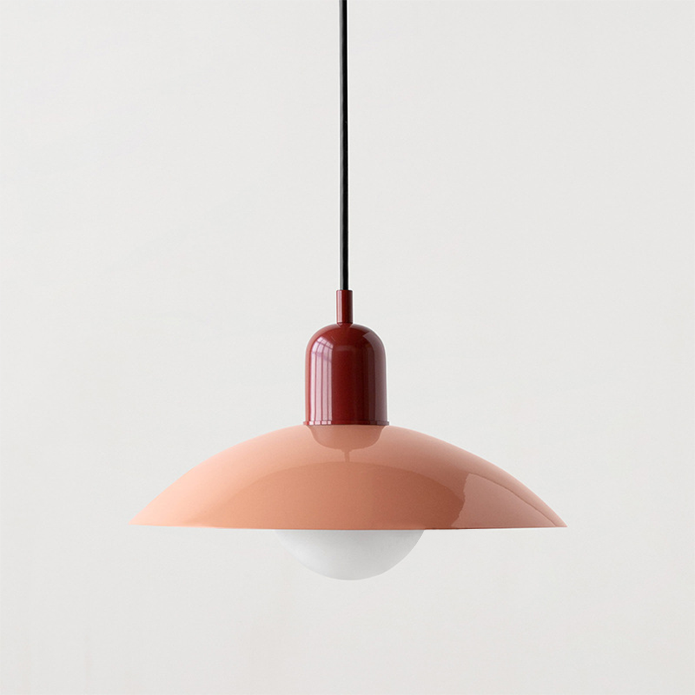 Macaron Pendant Light – Colourful Glass Shade for Modern Interiors