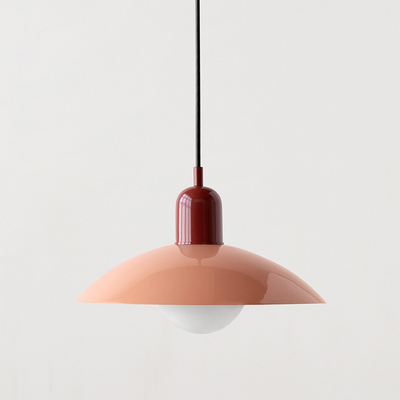 Macaron Pendant Light – Colourful Glass Shade for Modern Interiors