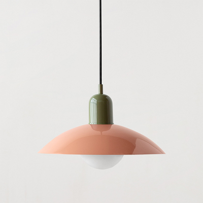 Macaron Pendant Light – Colourful Glass Shade for Modern Interiors