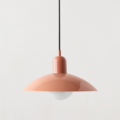 Macaron Pendant Light – Colourful Glass Shade for Modern Interiors