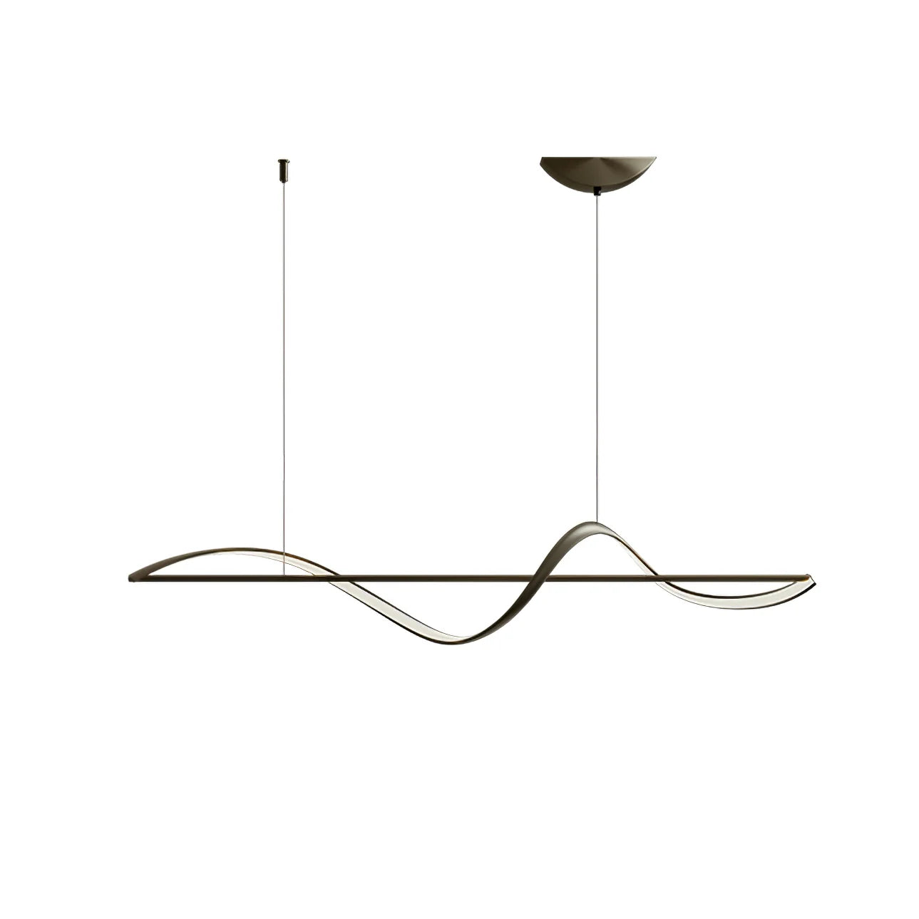 Whisper Linear Island Light – Elegant LED Pendant for Modern Interiors