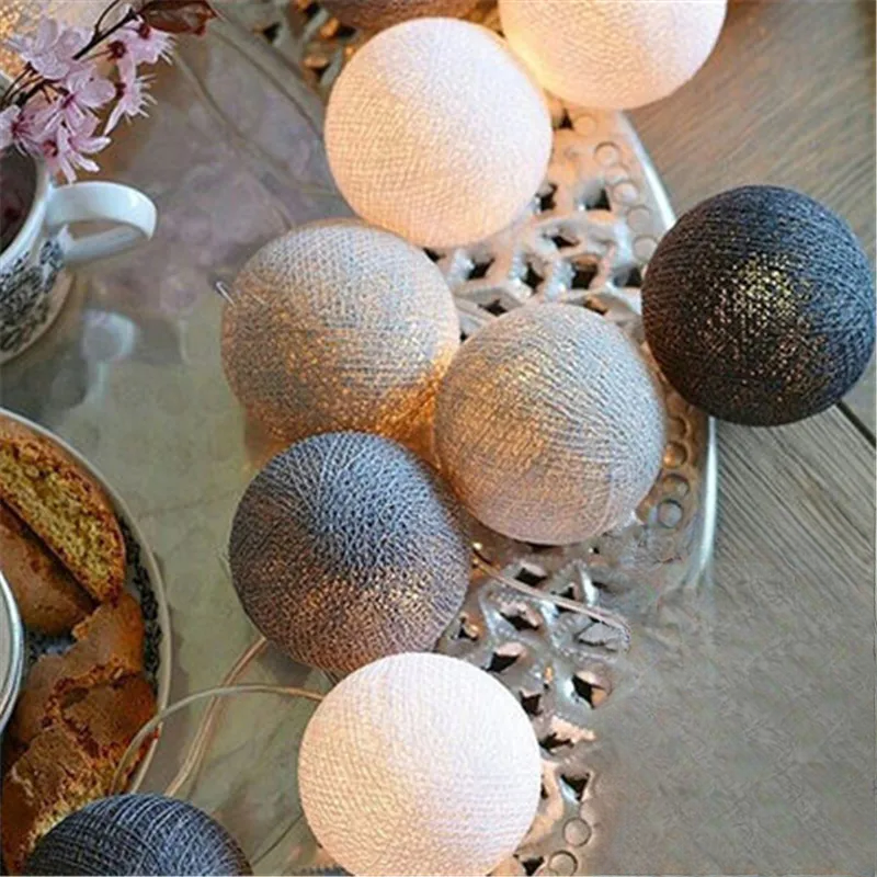 Globo LED Cotton Thread Lanterns – Add a Festive Touch to Your Events
