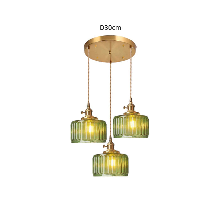 Vintage Crystal Pendant Light – Timeless Elegance in a Classic Glass Design