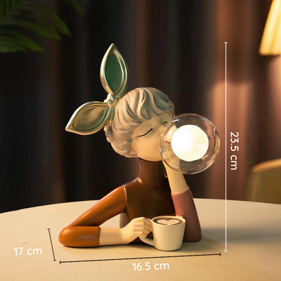 Artisan Sisters Table Lamp – Handcrafted Elegance for Your Home