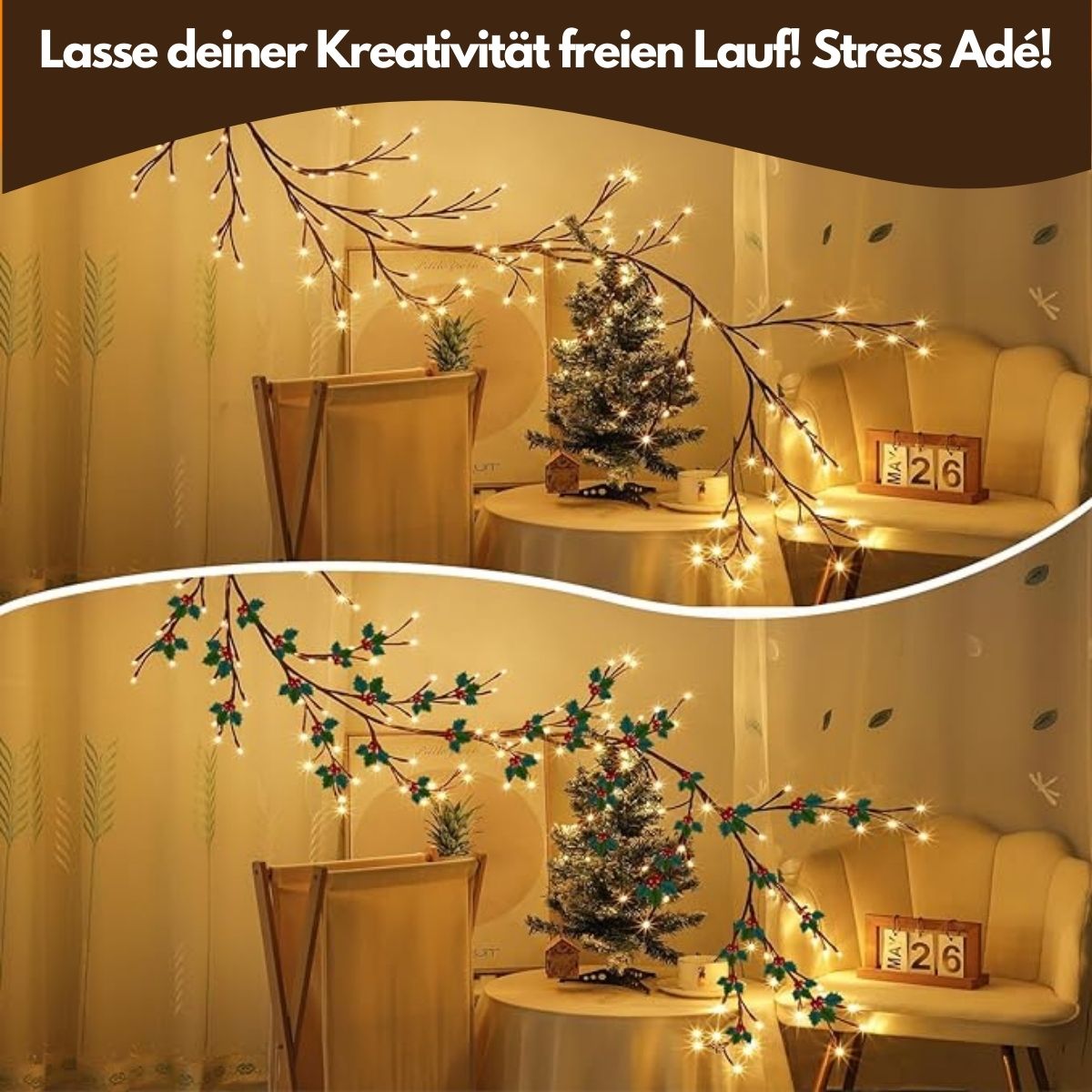 LED Vine Fairy Lights – Transform Your Home with Warm & Magical Lighting
