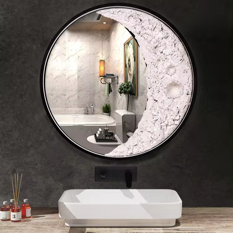LunaGlow 3D Moon Wall Lamp – Celestial LED Lighting for a Tranquil Ambience
