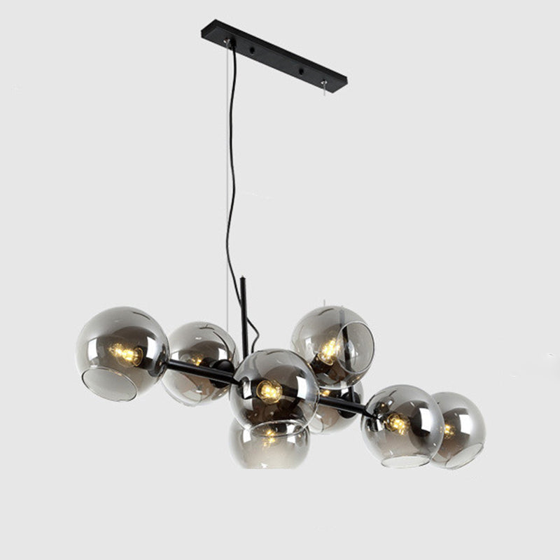 Modern Dining Table Chandelier – Sleek Minimalist LED Pendant Light