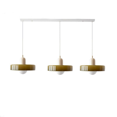 Simple Bauhaus Pendant Light – Minimalist Glass Hanging Lamp for Modern Interiors